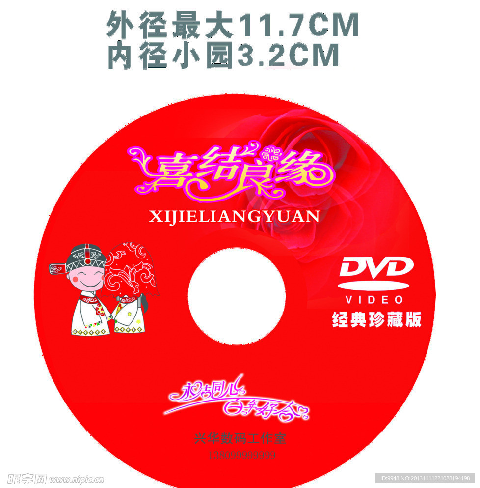 DVD盘面