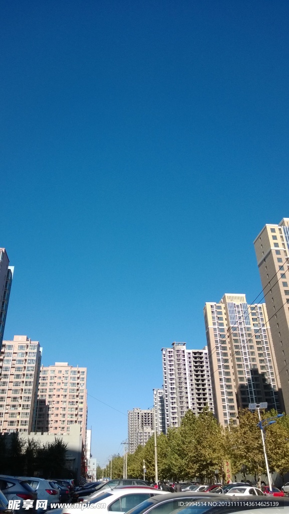 城市蓝天
