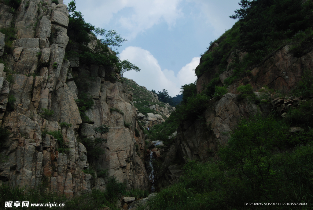 蒙山瓮城子风景