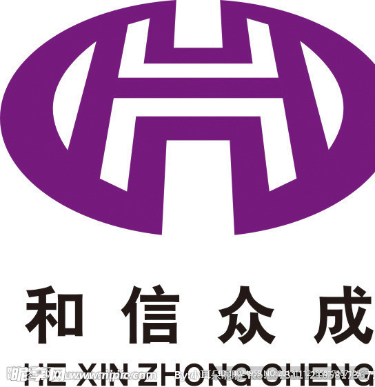 合信众成logo标志