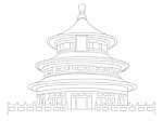 北京天坛线图