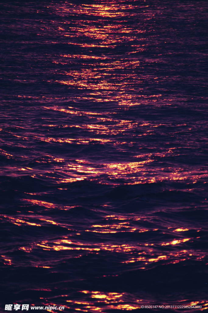 夕阳大海