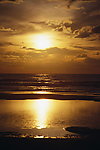 夕阳大海