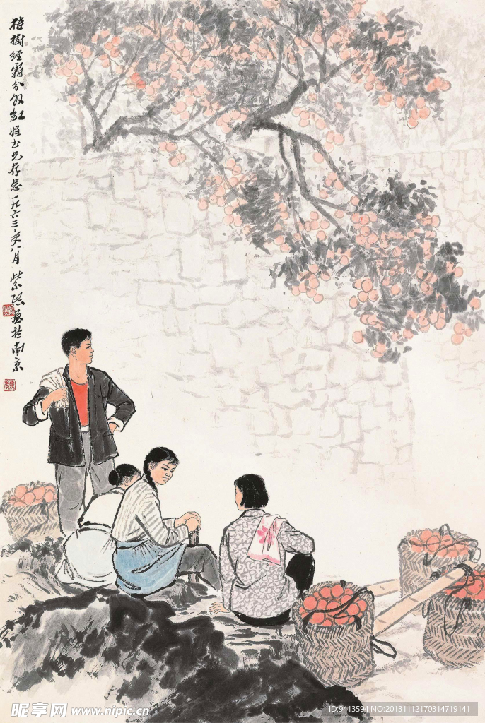 桔树经霜
