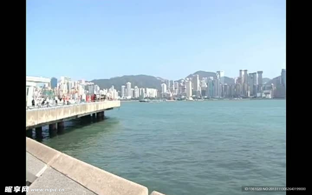 海岸背景视频素材