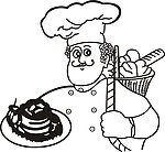 厨师卡通人物