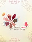 梦幻花纹花朵