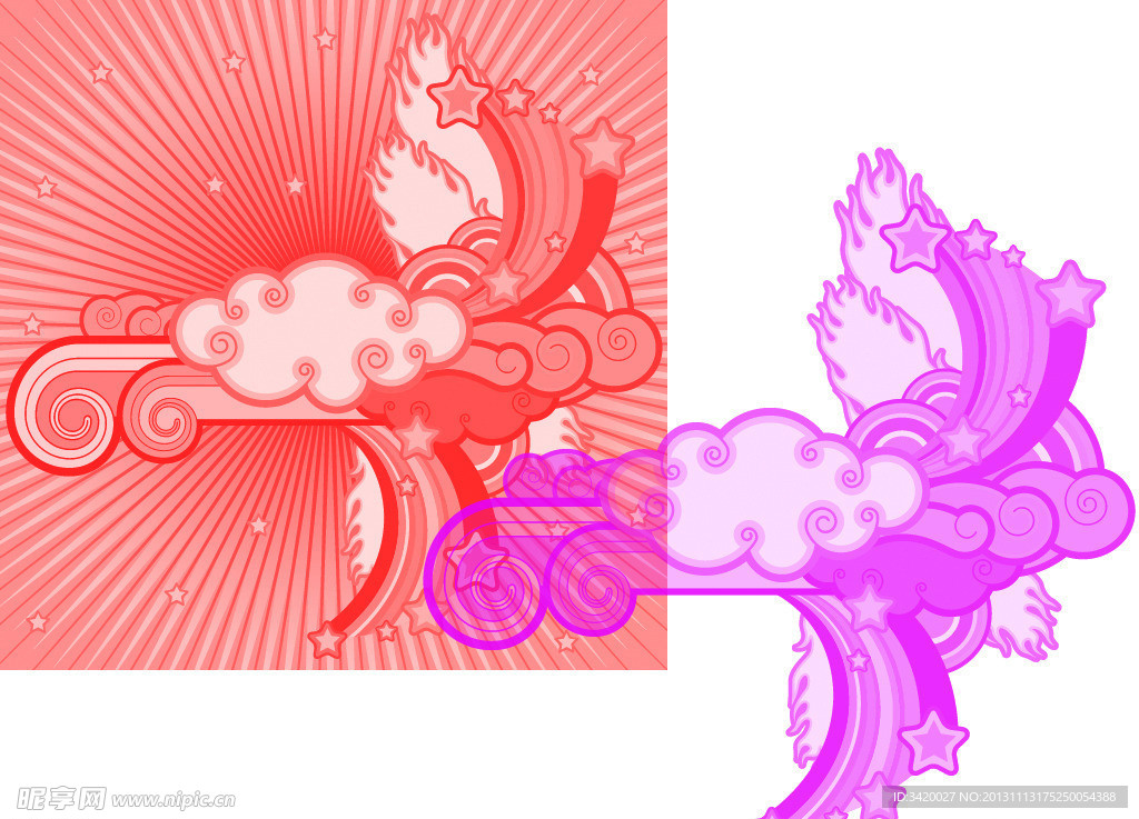 简单的潮流插画笔刷