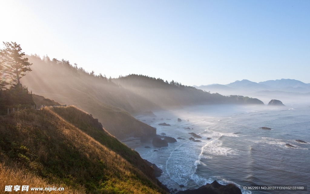 海边山水风景