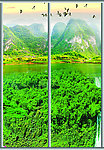 移门 山水移门