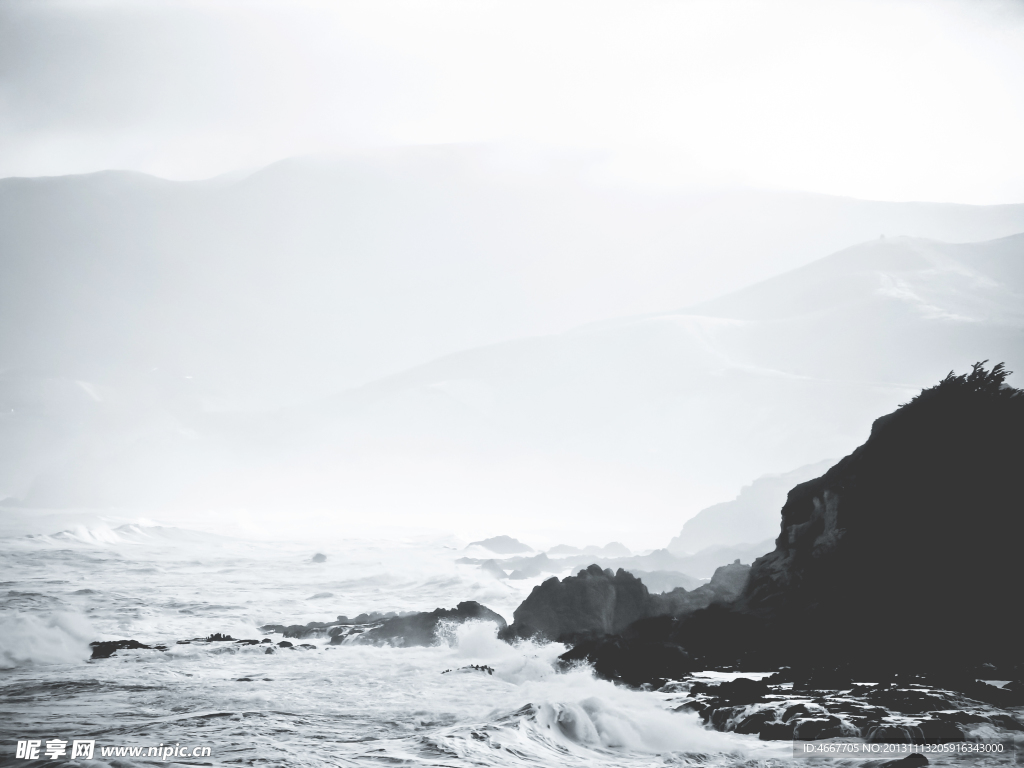 海边岩石