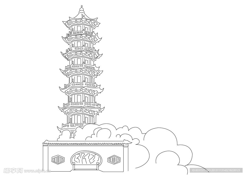 福清福云塔