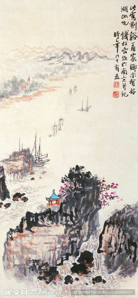 荆溪帆影