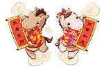 卡通马