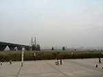 武汉江滩美景 桥头