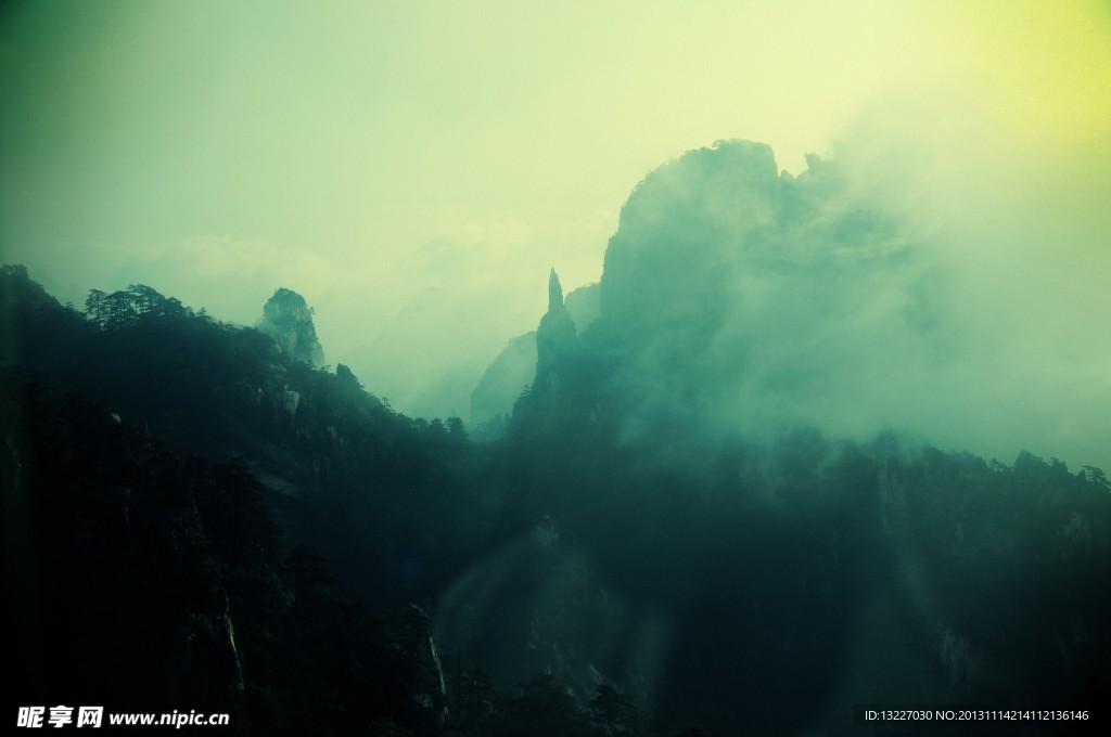 黄山风景图