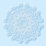 雪花花纹