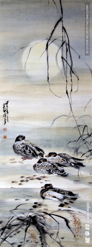 月夜禽眠