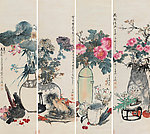 花卉国画