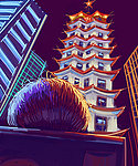 梦想 高塔 城市