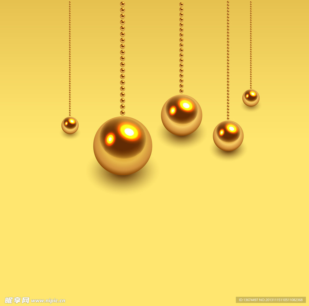 金色珠子