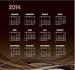 2014日历
