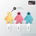 人形标签
