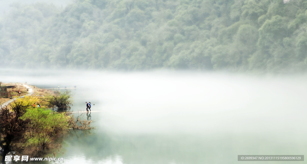 山水画人间仙境