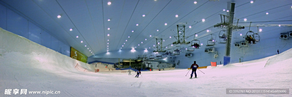 迪拜室内滑雪场