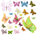 蝴蝶花纹