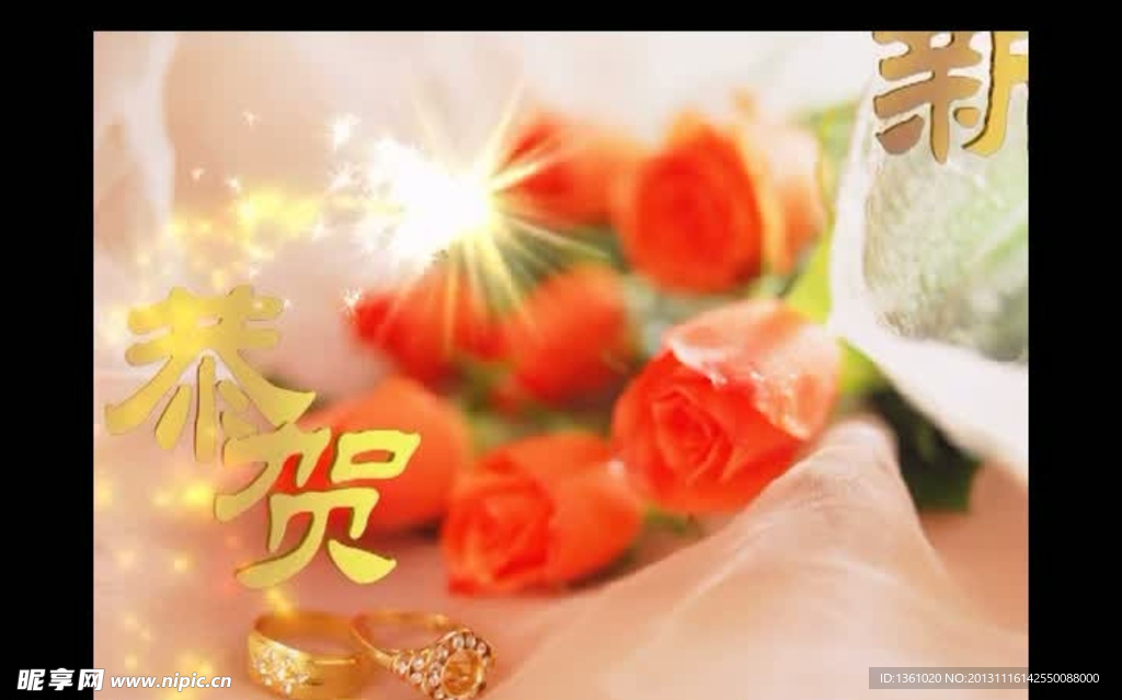 婚礼视频素材
