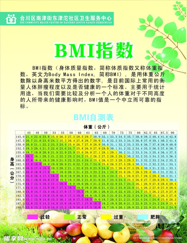 BMI健康指数