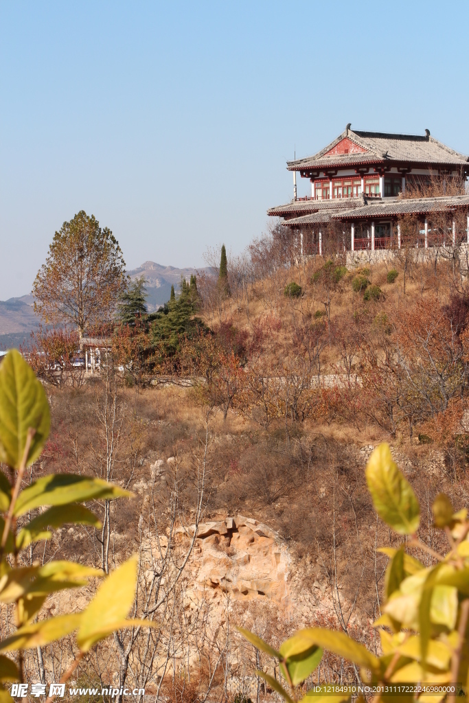 济南红叶谷风景