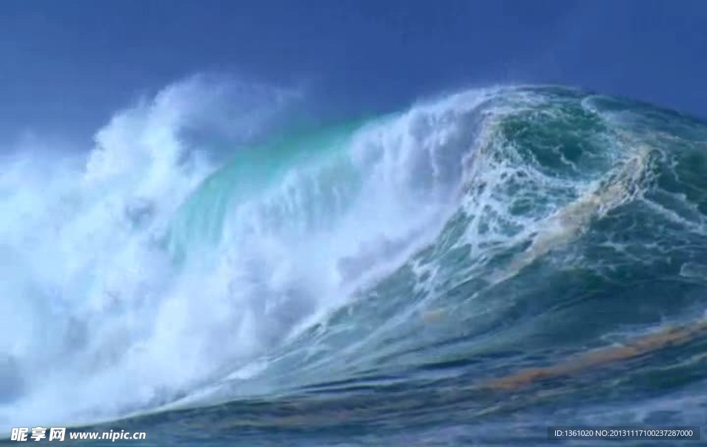 海浪海水视频素材