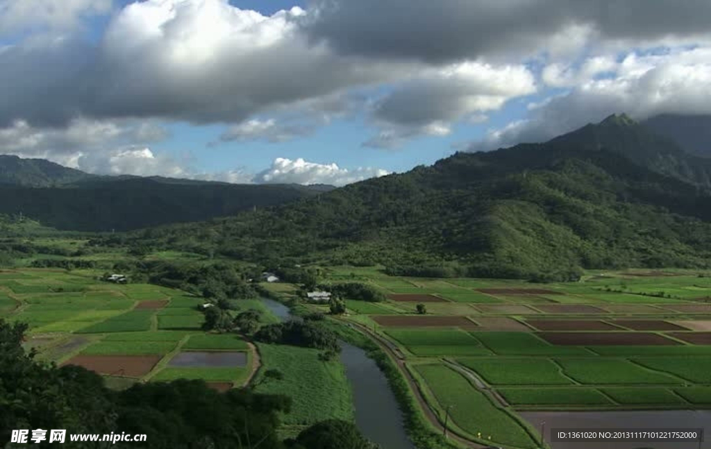 山水风景视频素材