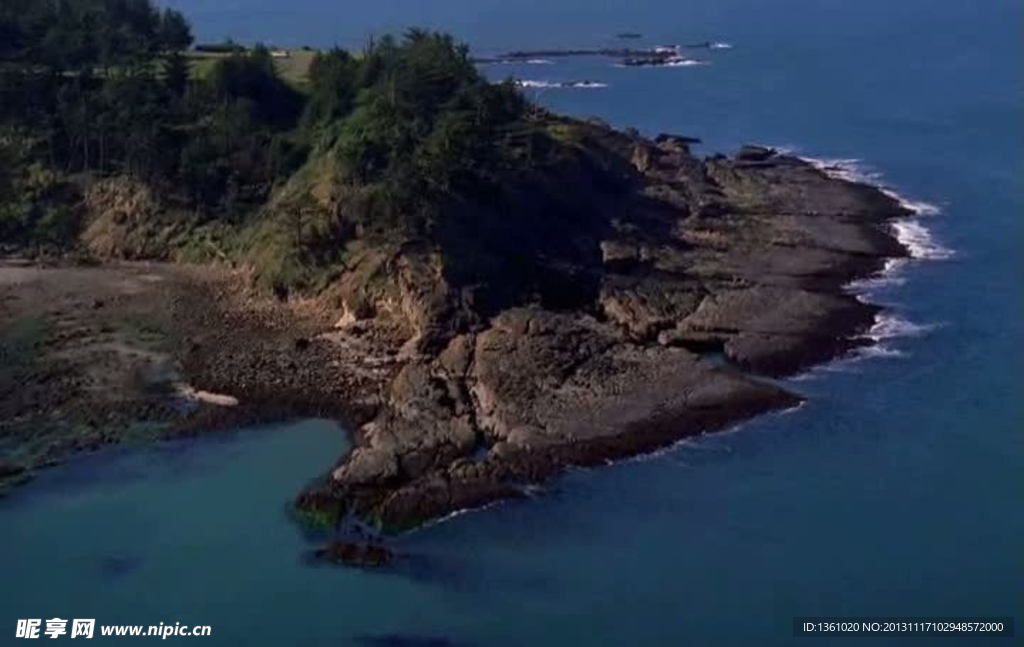 海洋海水海岸视频素材