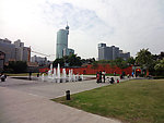 休闲喷泉