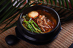 韩国美食牛辣汤