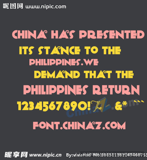 字体