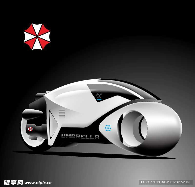 未来概念摩托车