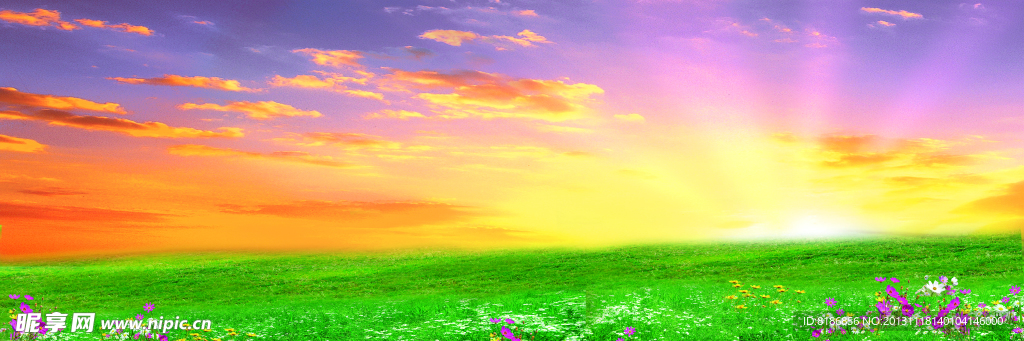 夕阳风景