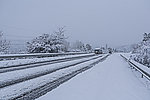 积雪 公路