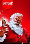 可口可乐圣诞老人海报
