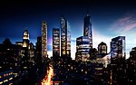城市夜景