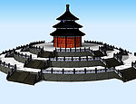 天坛3D精细模型