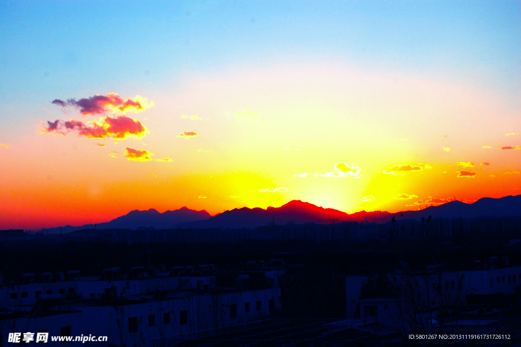 夕阳