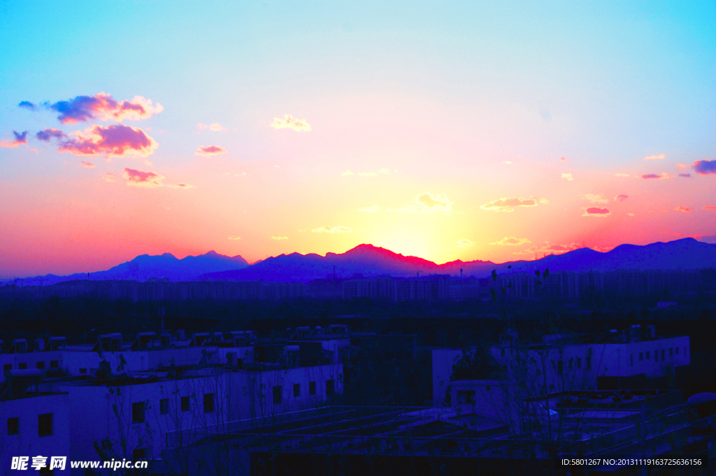 夕阳
