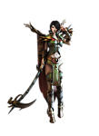 战士 女