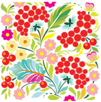 手绘花纹