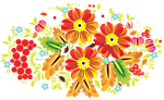 手绘花纹